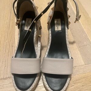 Valentino espadrille wedges